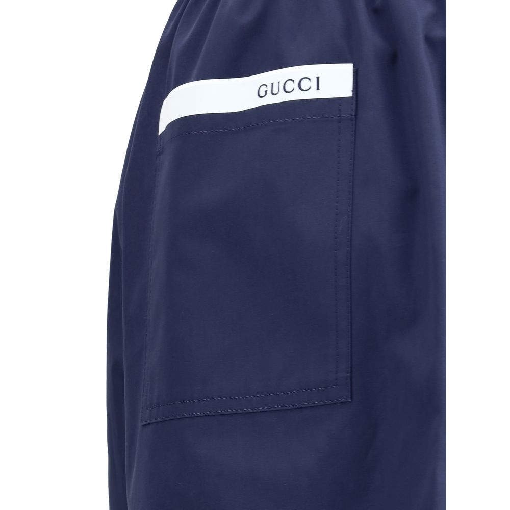 Gucci Logoed Shorts