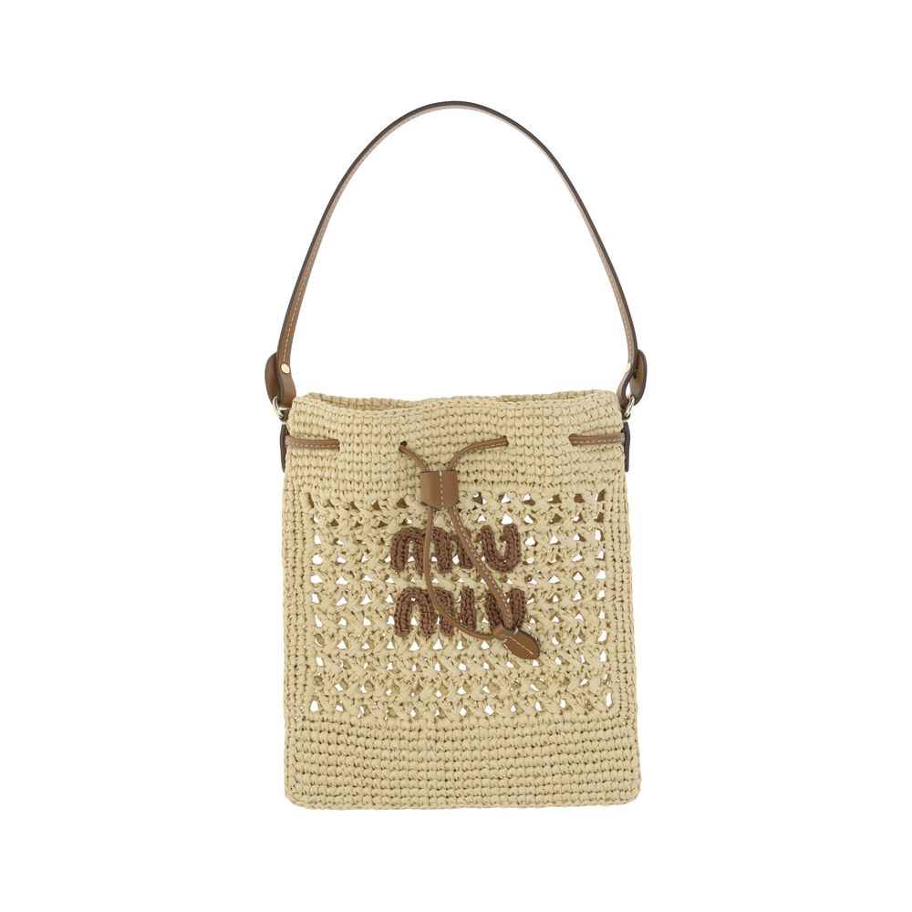 Miu Miu Raffia Handbag