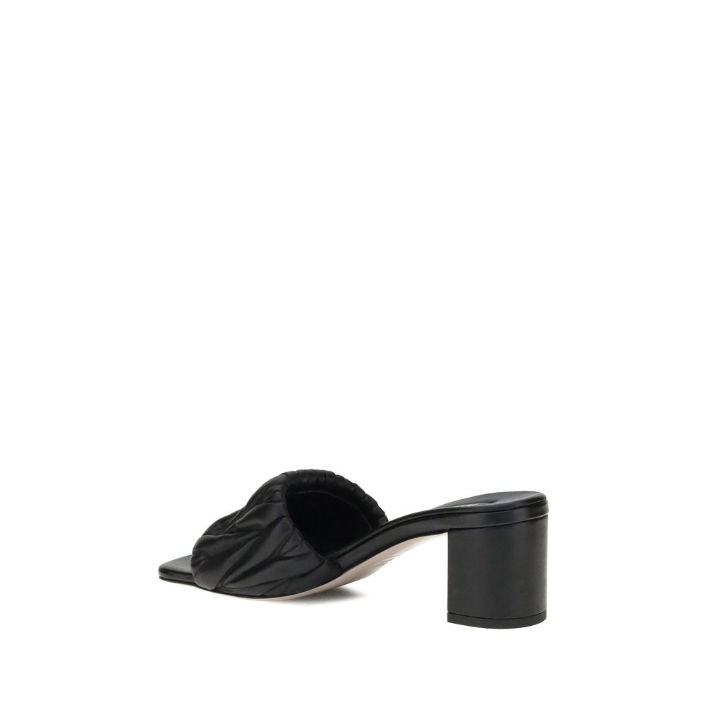Miu Miu Logoed Sandals