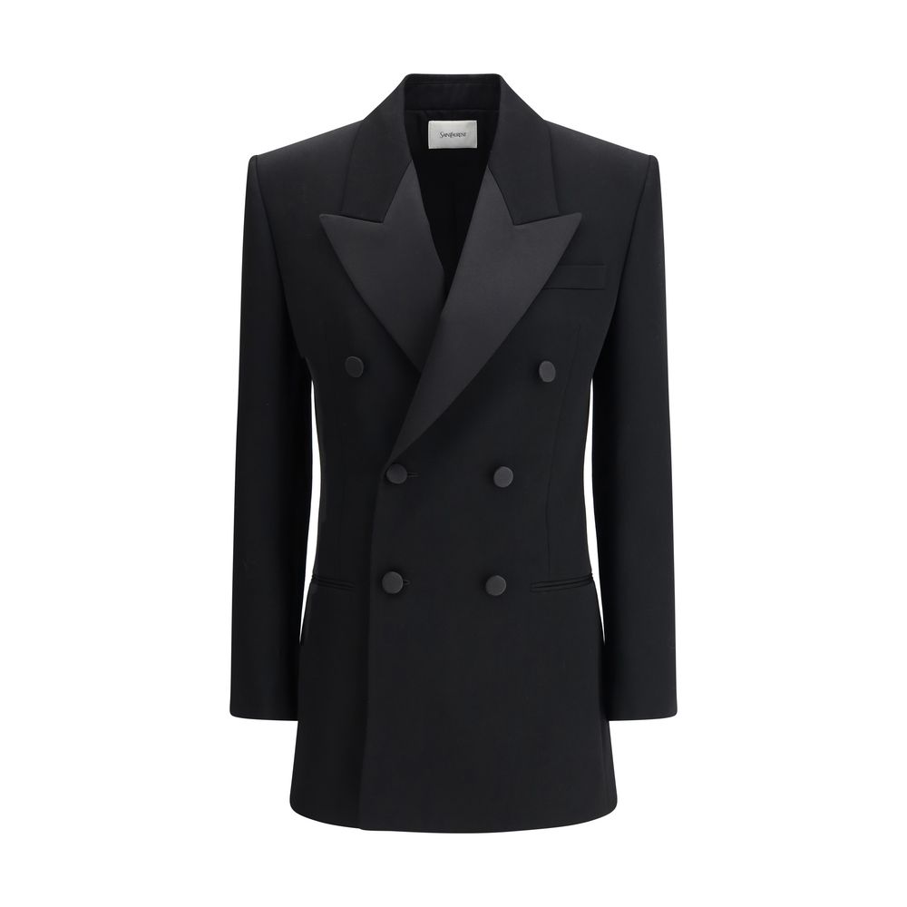 Saint Laurent Double-breasted Blazer Dress