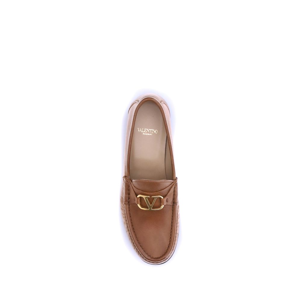 Valentino Garavani Leather Loafers