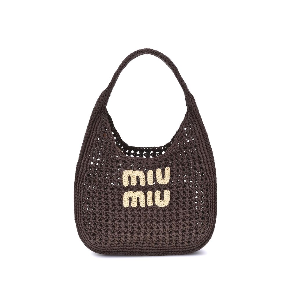 Miu Miu Logoed Shoulder Bag
