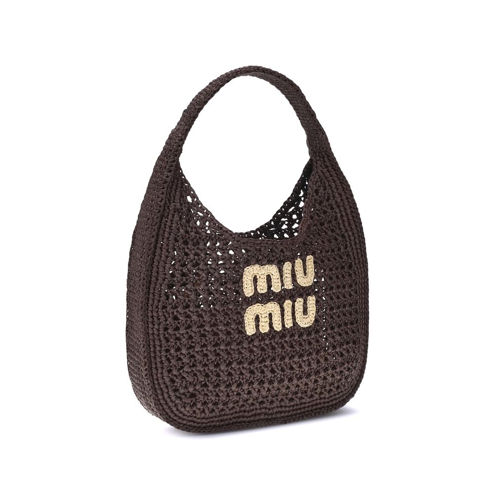 Miu Miu Logoed Shoulder Bag