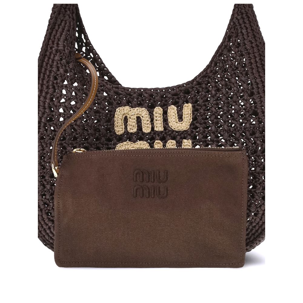 Miu Miu Logoed Shoulder Bag