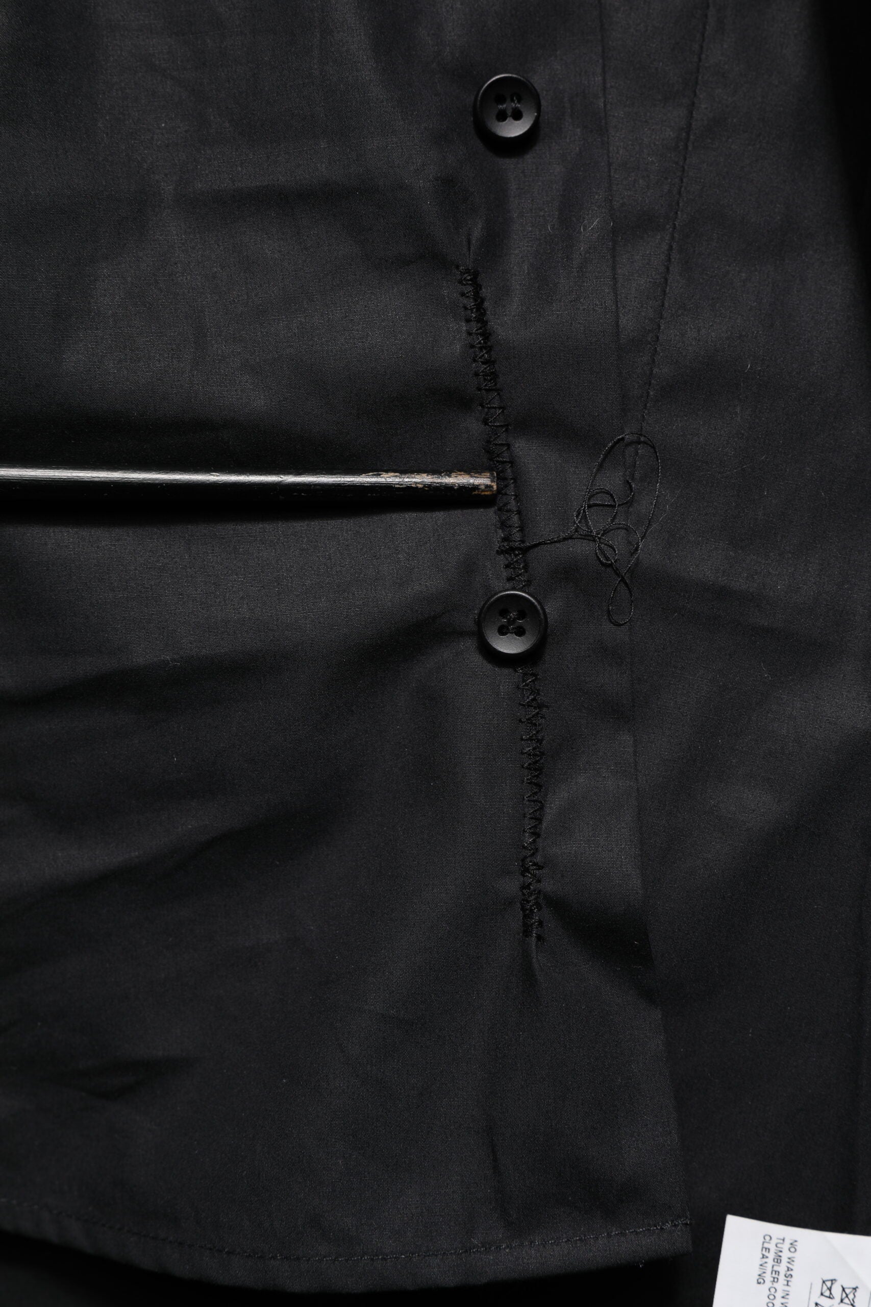 Dolce & Gabbana Black Cotton GOLD Long Sleeves Dress Shirt