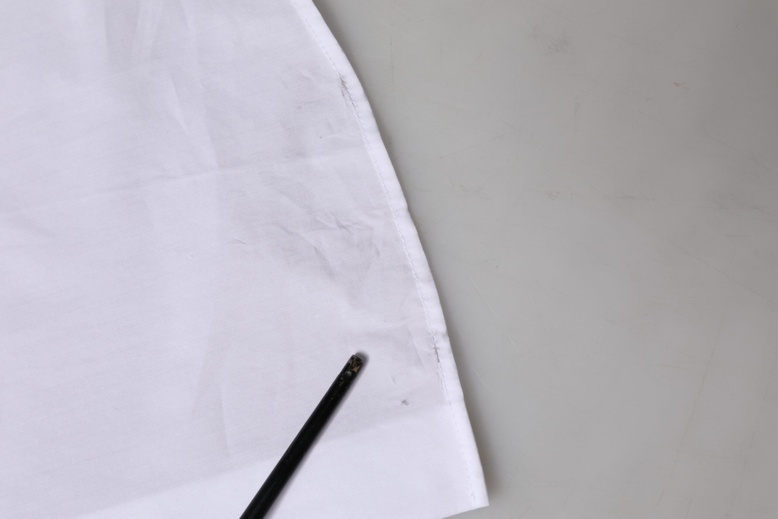 Dolce & Gabbana White Cotton Collared Short Sleeves Top