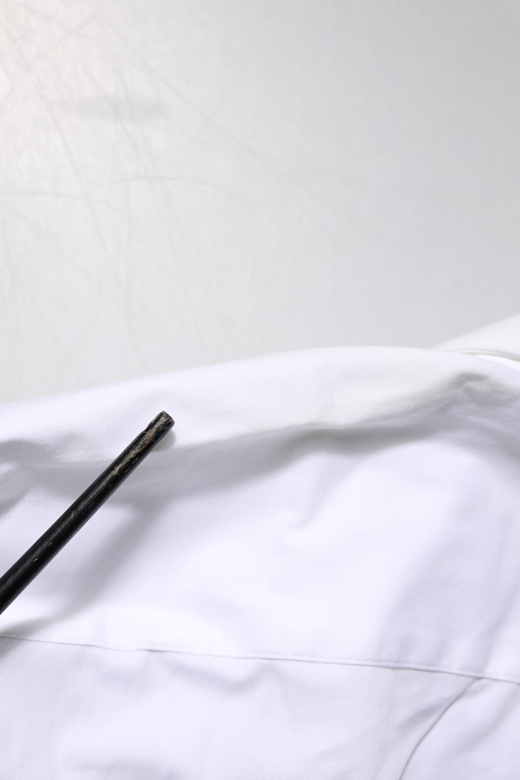 Dolce & Gabbana White GOLD Cotton Collared Dress Shirt Top