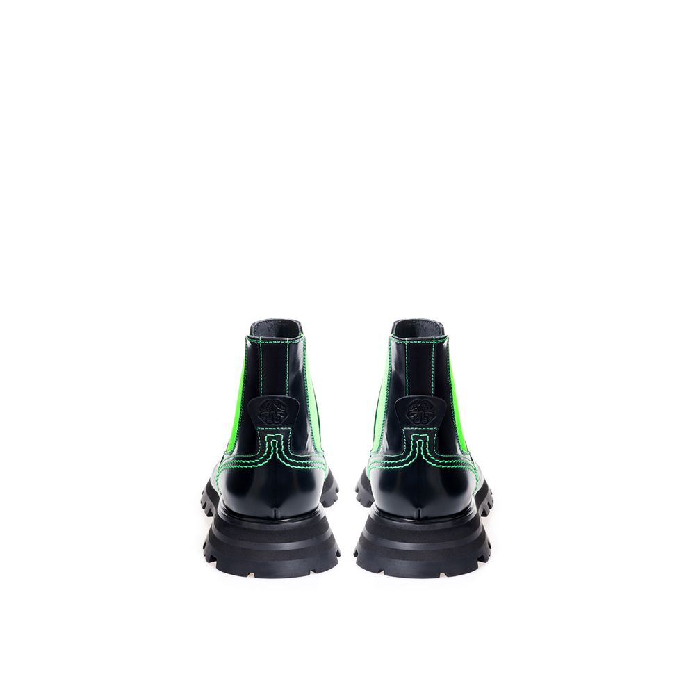 Alexander McQueen Multicolor Leather Boot