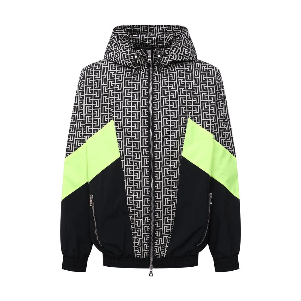 Balmain Multicolor Nylon Jacket