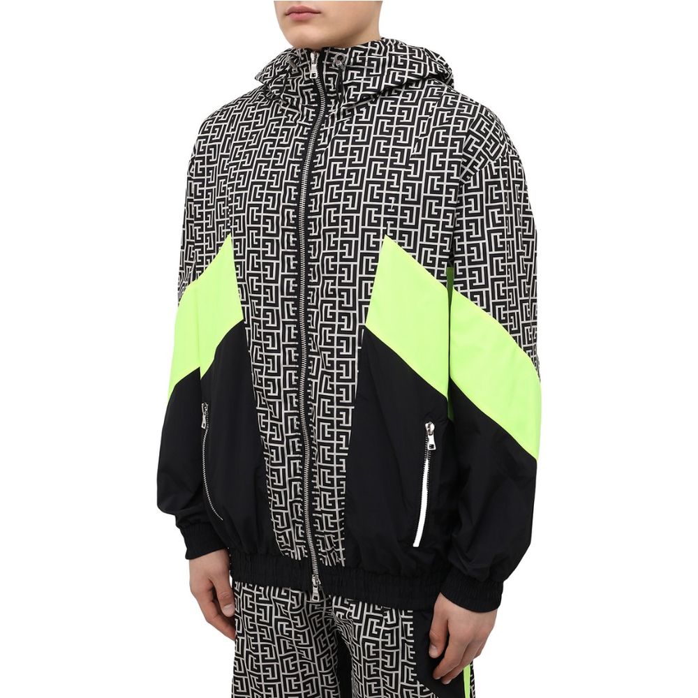 Balmain Multicolor Nylon Jacket