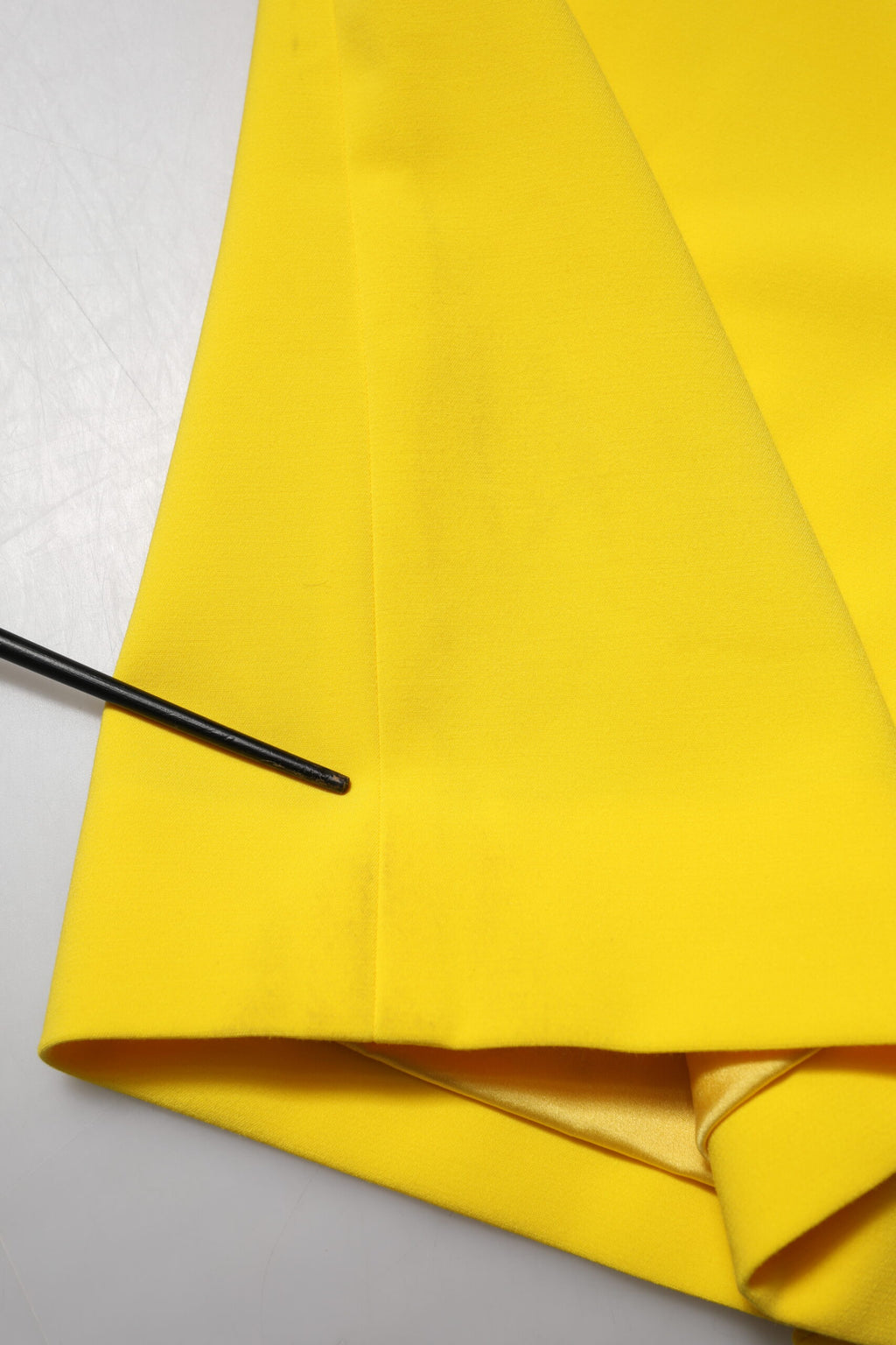 Dolce & Gabbana Yellow Polyester Sleeveless Sheath Midi Dress