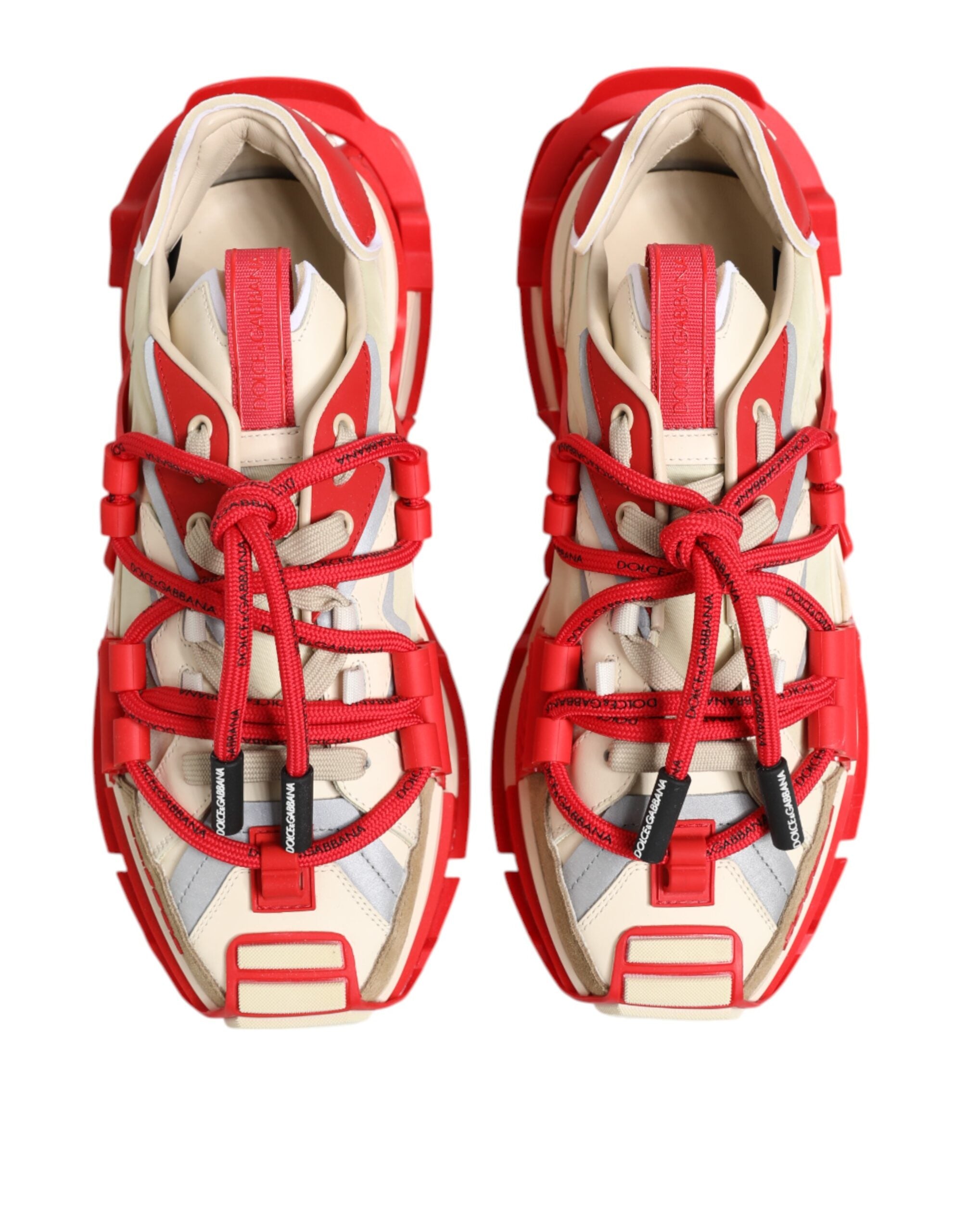 Dolce & Gabbana Multicolor Logo Low Top Space Sneakers Shoes