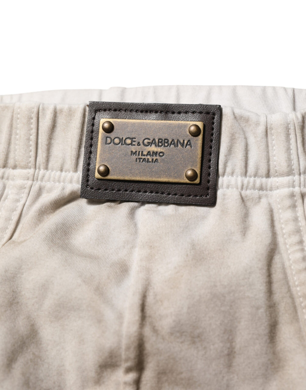 Dolce & Gabbana Gray Cotton Stretch Regular Men Brief Underwear