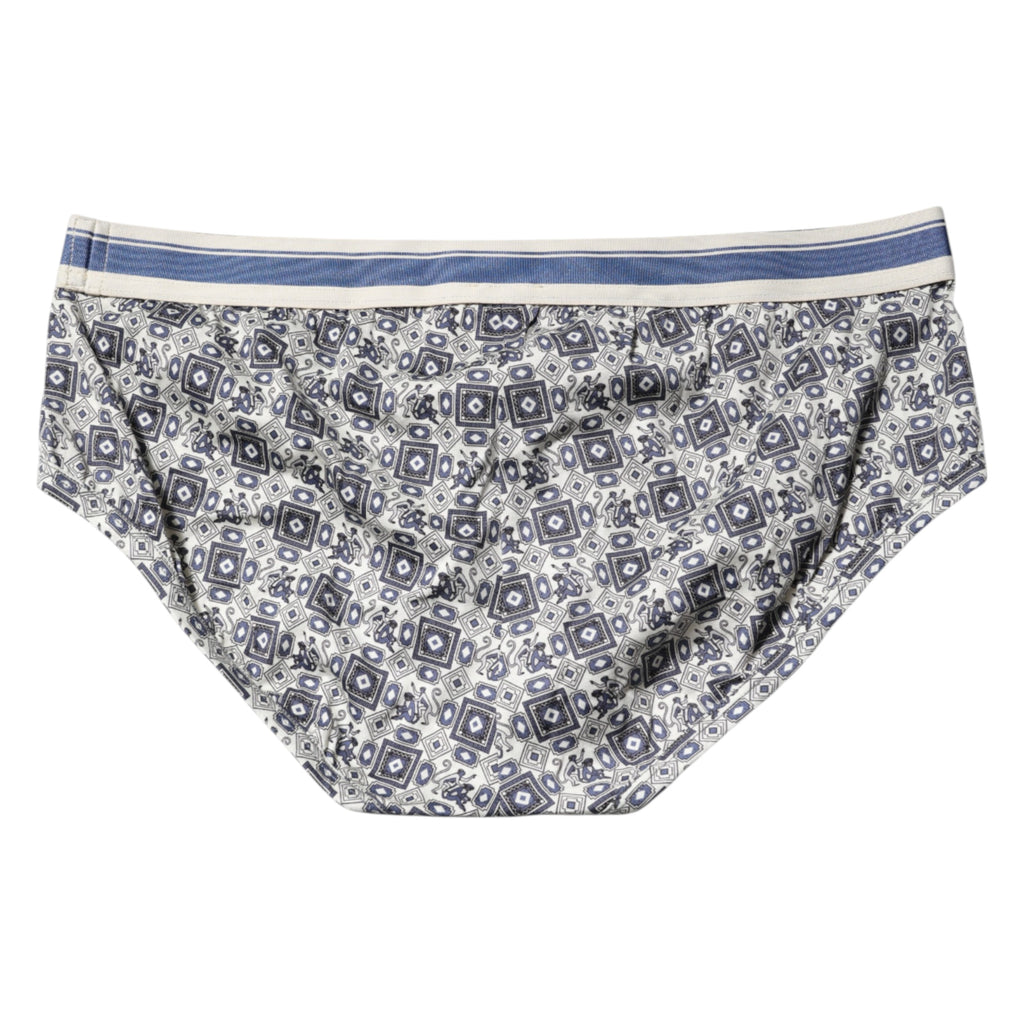 Dolce & Gabbana Multicolor Patterned Regular Brief Underwear