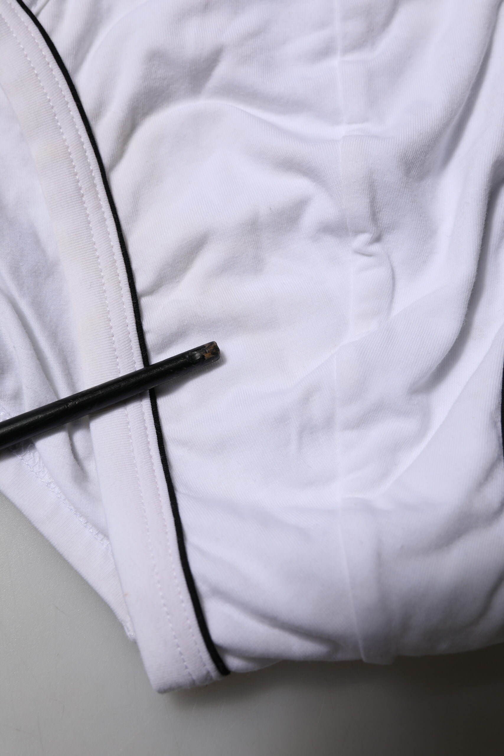 Dolce & Gabbana White Cotton Stretch Regular Brief Underwear