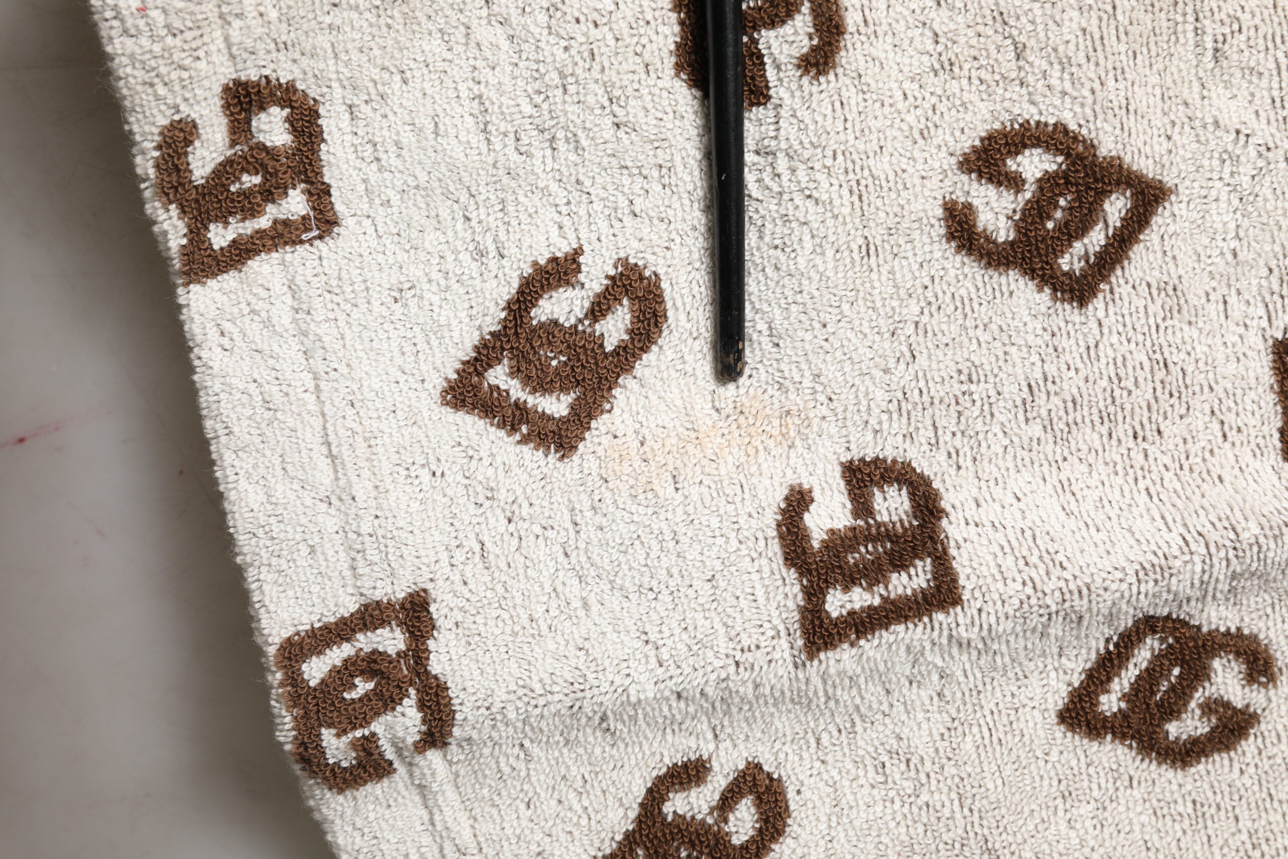 Dolce & Gabbana White Logo Print Jogger Men Sweatpants Pants