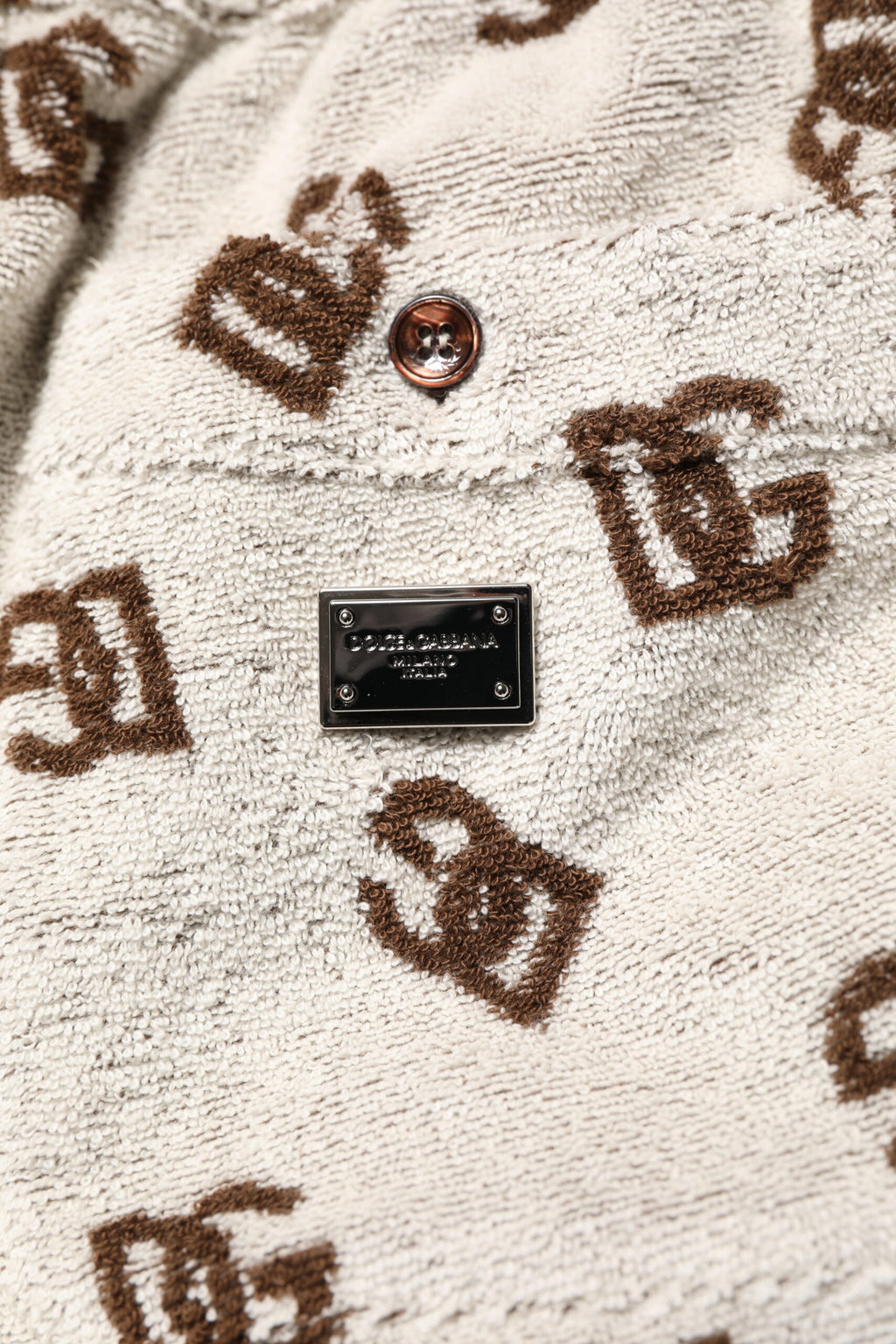 Dolce & Gabbana White Logo Print Jogger Men Sweatpants Pants