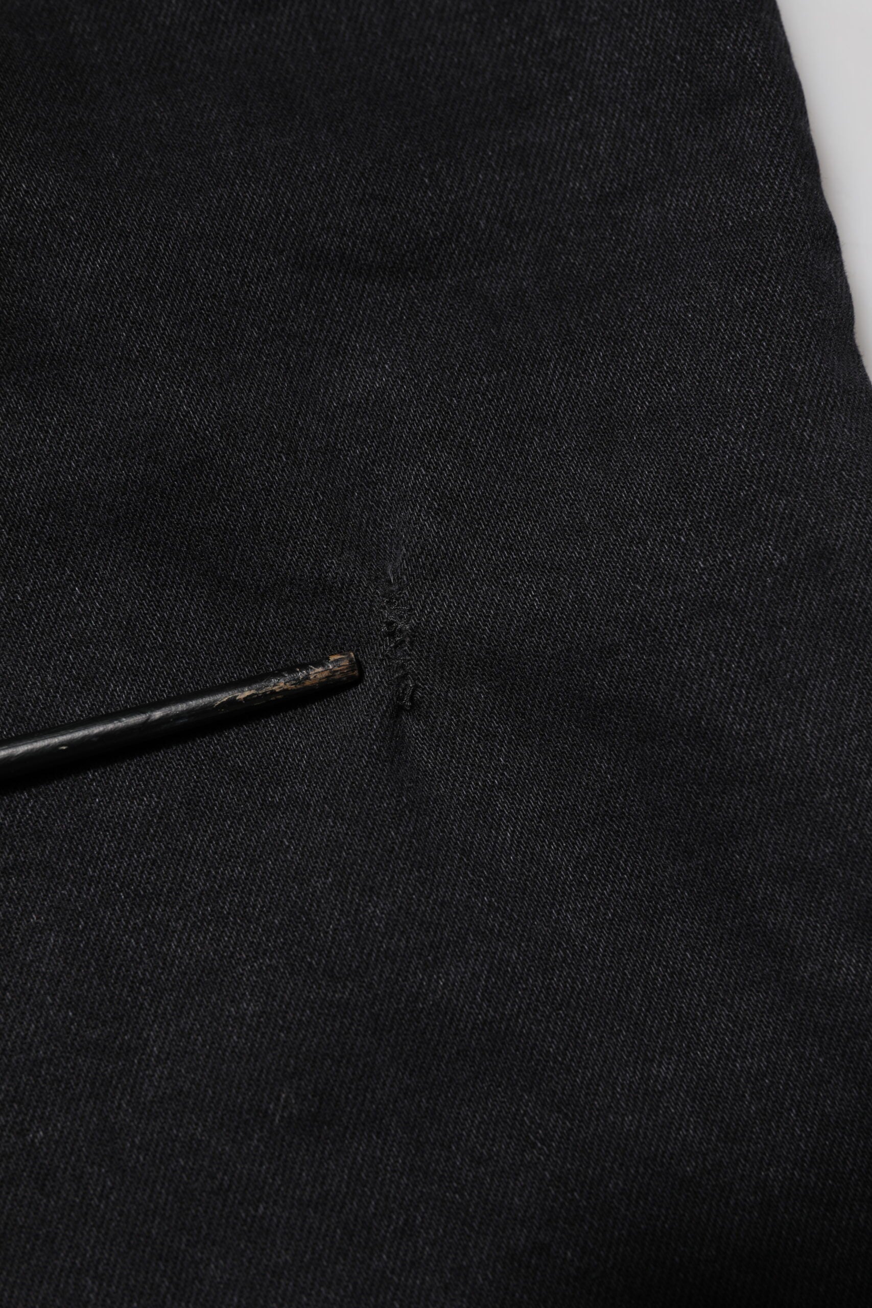 Dolce & Gabbana Black Cotton Logo Plaque Denim Jeans