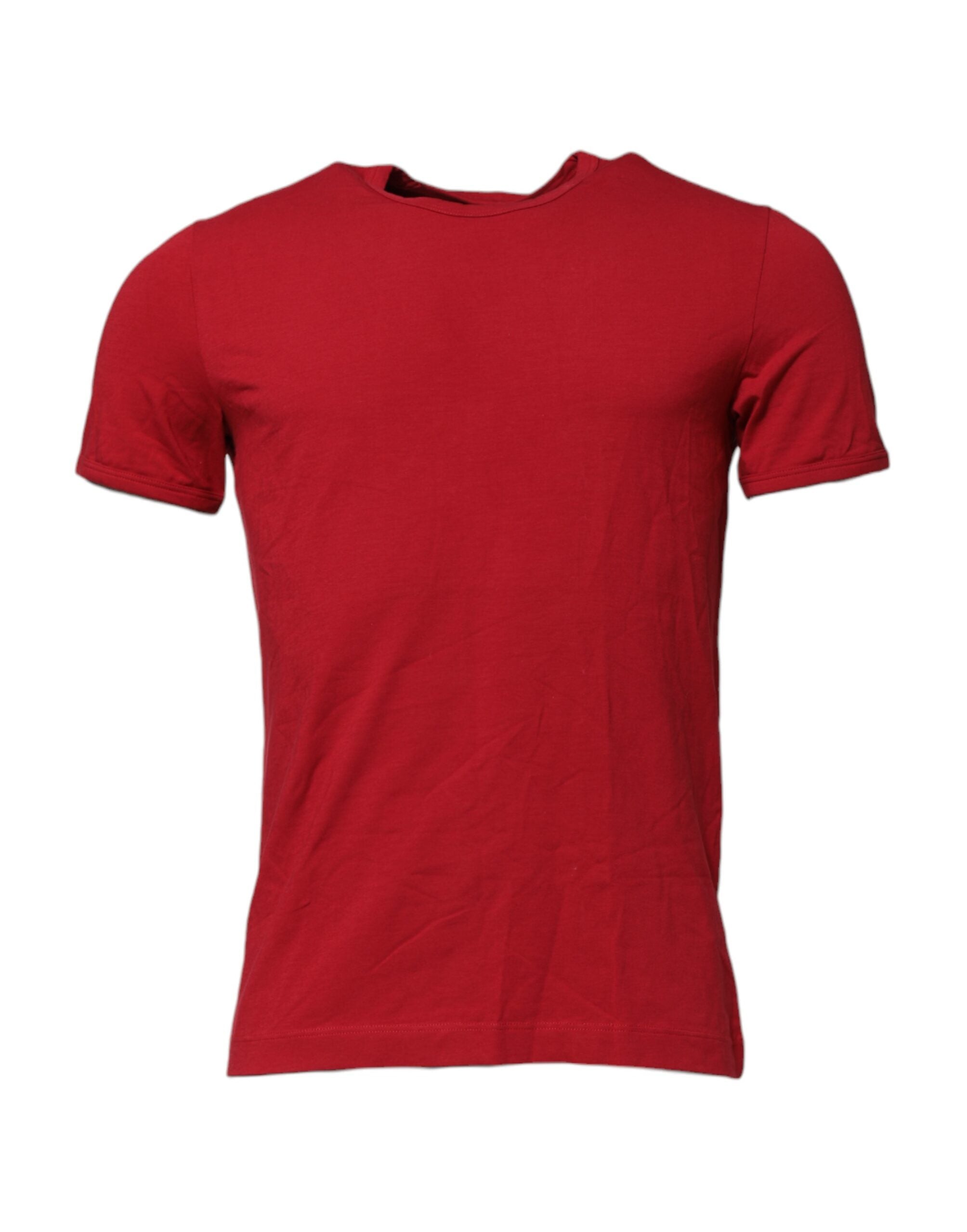 Dolce & Gabbana Red Cotton Short Sleeves Men Underwear T-shirt