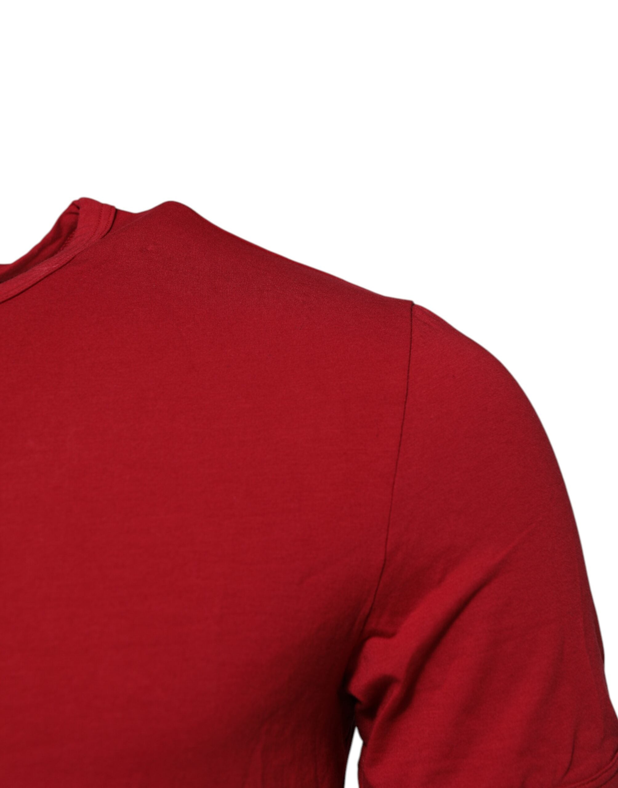 Dolce & Gabbana Red Cotton Short Sleeves Men Underwear T-shirt