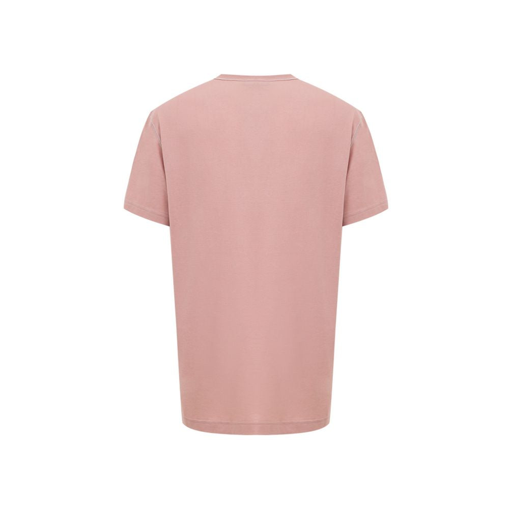 Dolce & Gabbana Pink Cotton T-Shirt