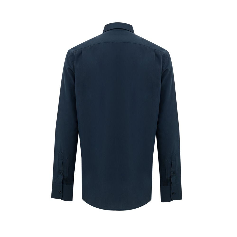 Dolce & Gabbana Blue Cotton Shirt