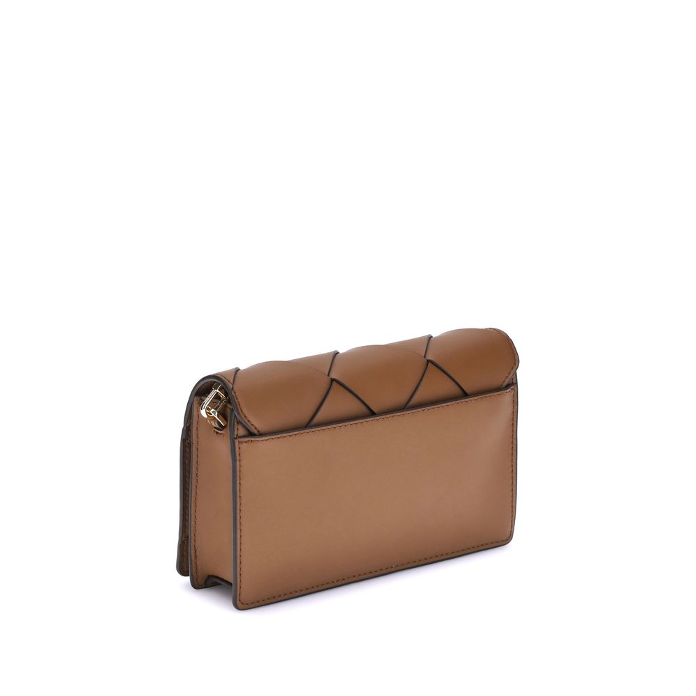 Michael Kors Woven leather Jet Set Shoulder Bag