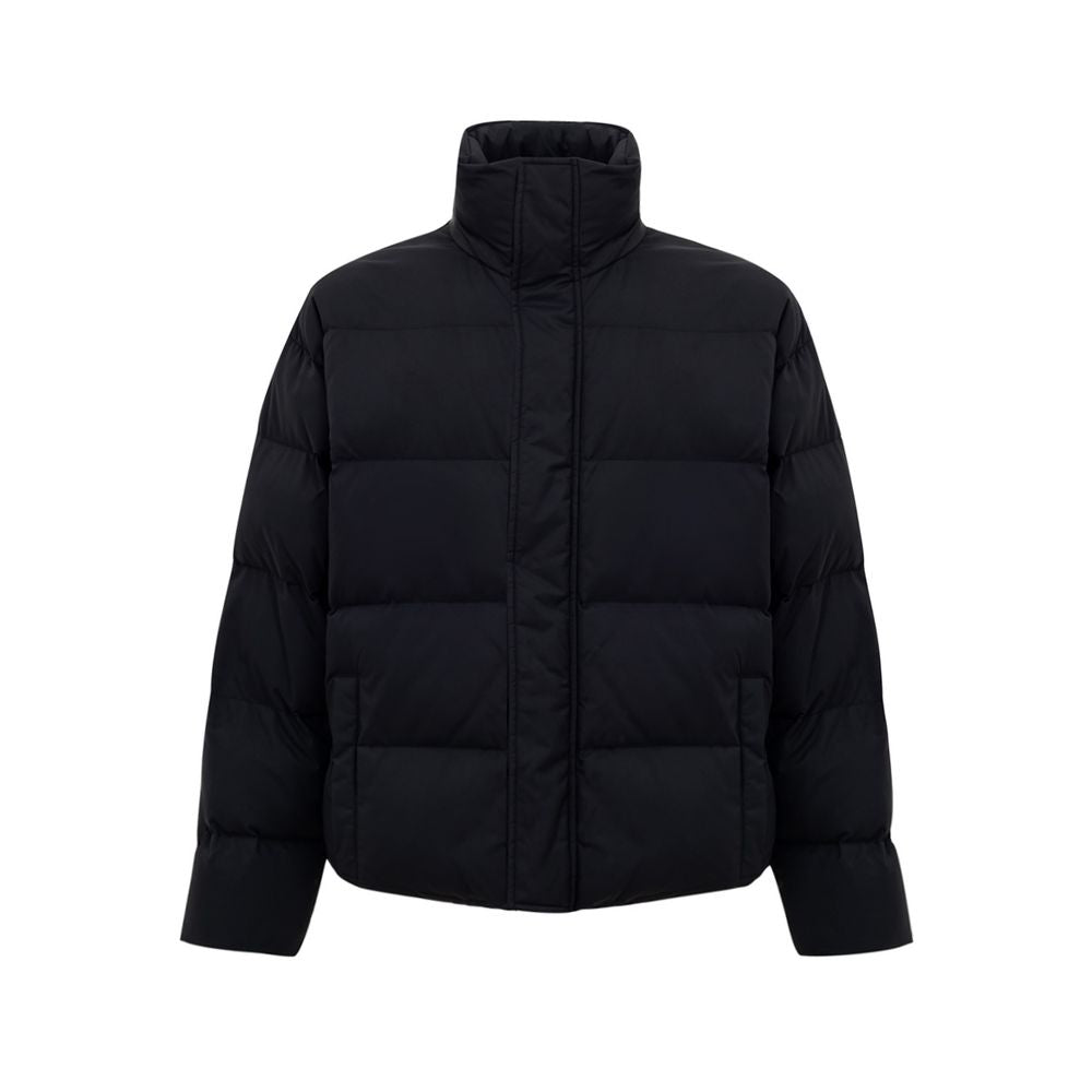 Balenciaga Black Polyamide Jackets & Coat