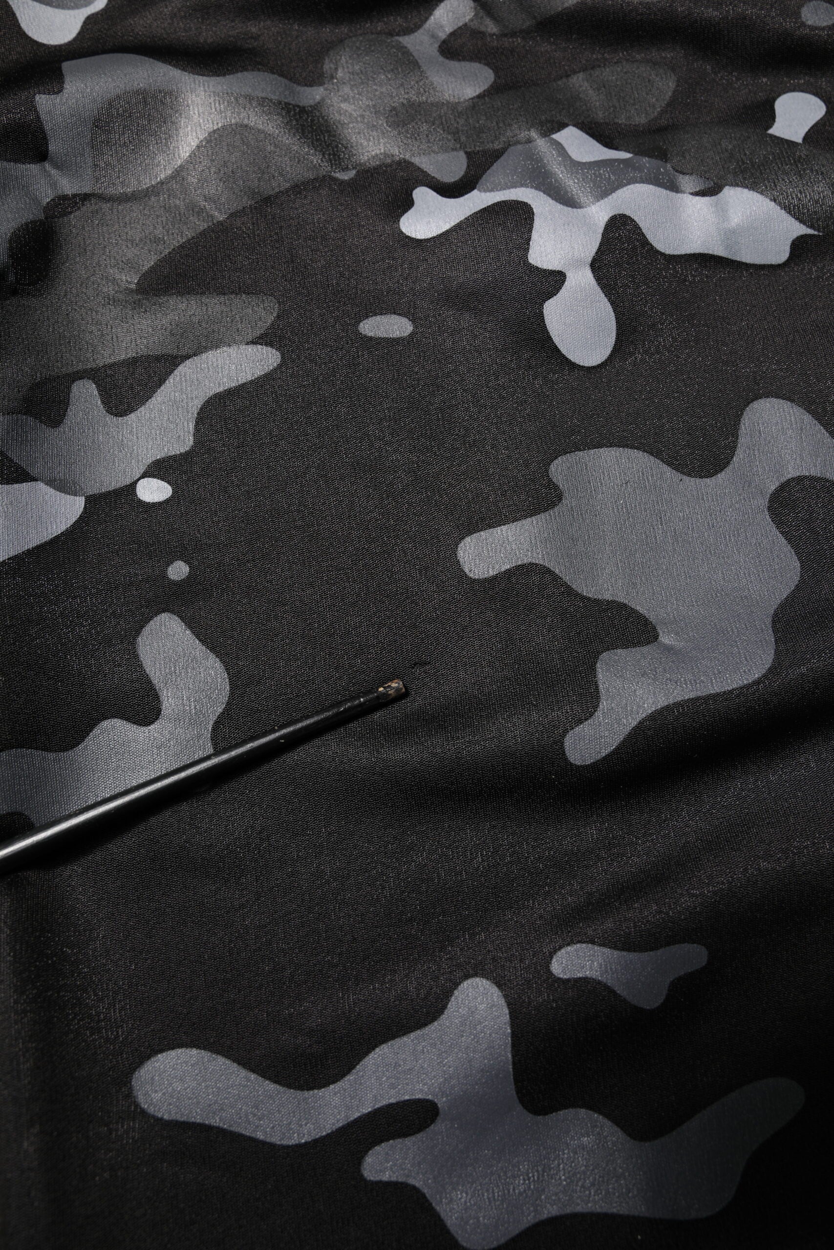 Dolce & Gabbana Black Camouflage Pullover Sweatshirt Sweater