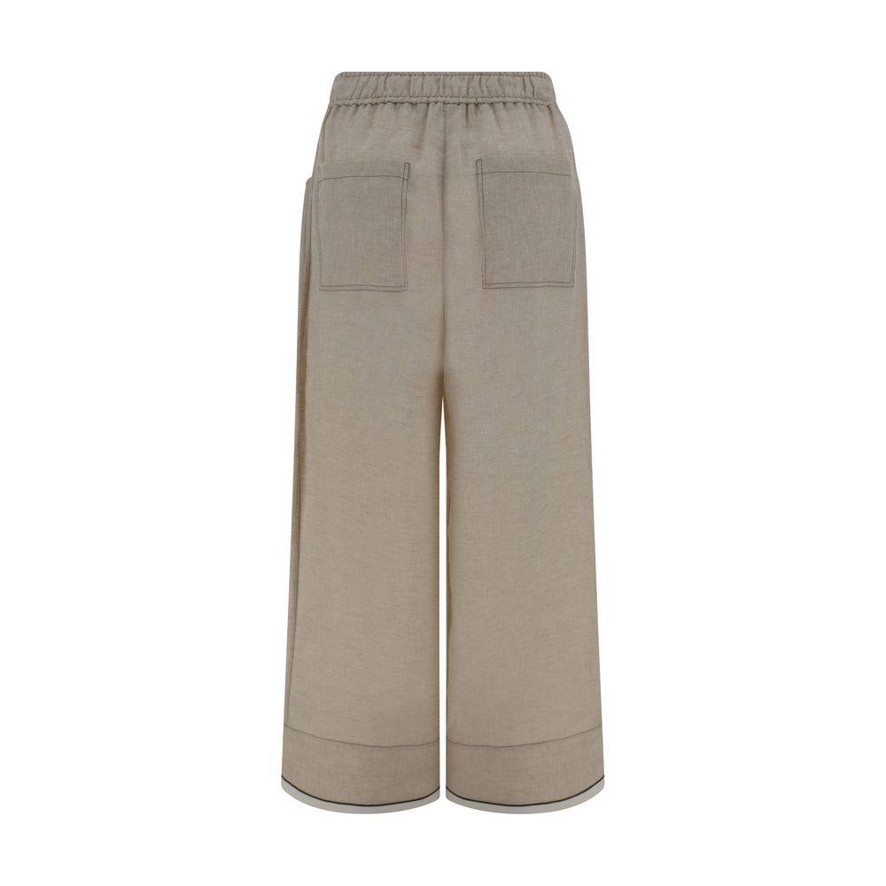 Brunello Cucinelli Pants with embellishments