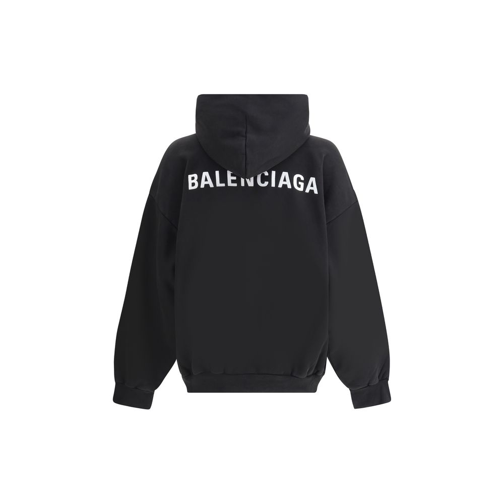Balenciaga Logoed Hoodie