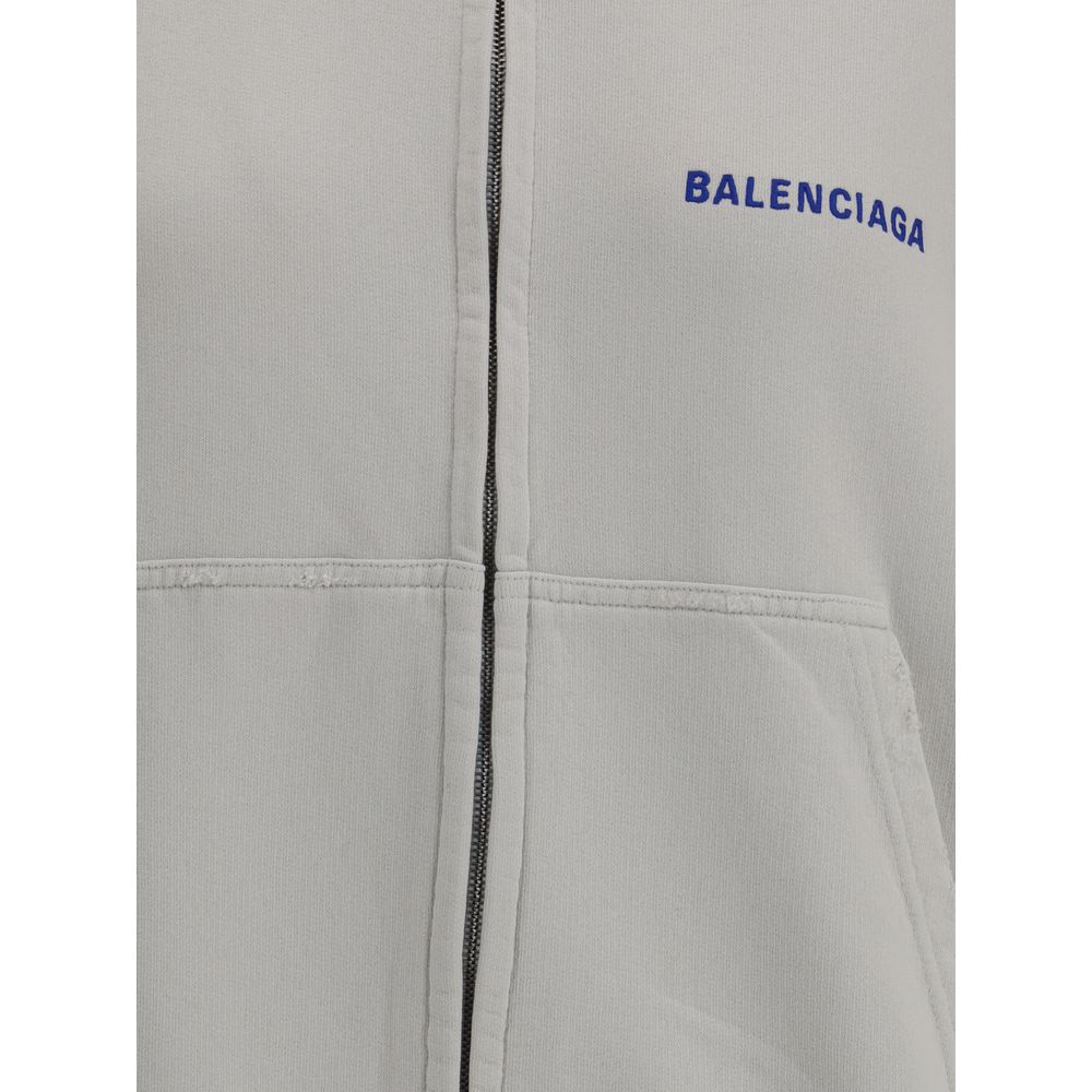Balenciaga Logoed Hoodie