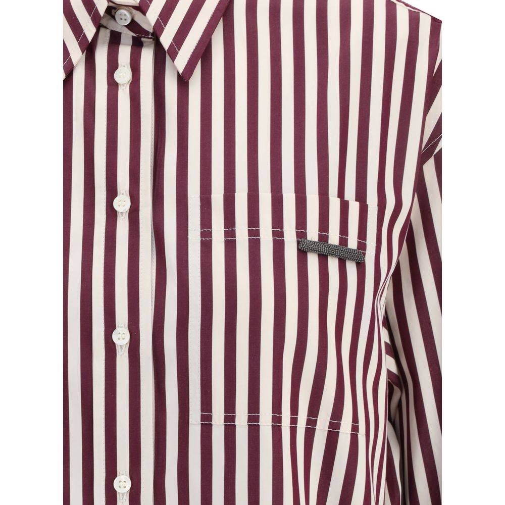 Brunello Cucinelli Striped Shirt