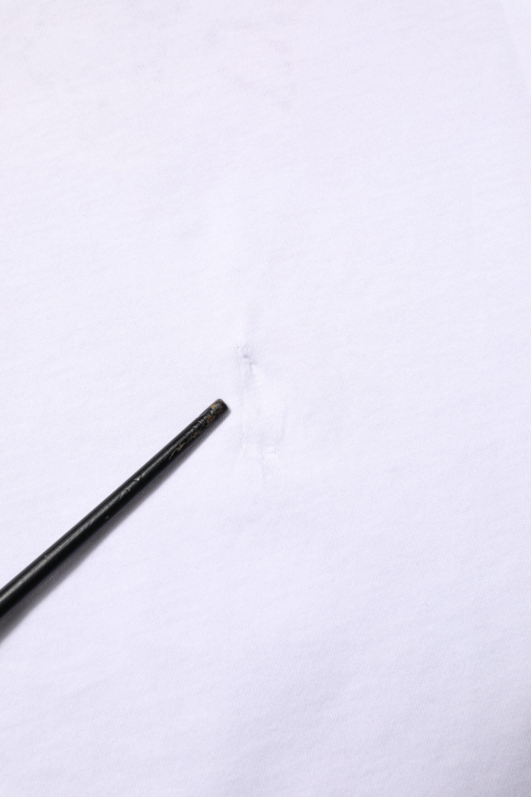 Dolce & Gabbana White Cotton Logo Embroidery Round Neck Top