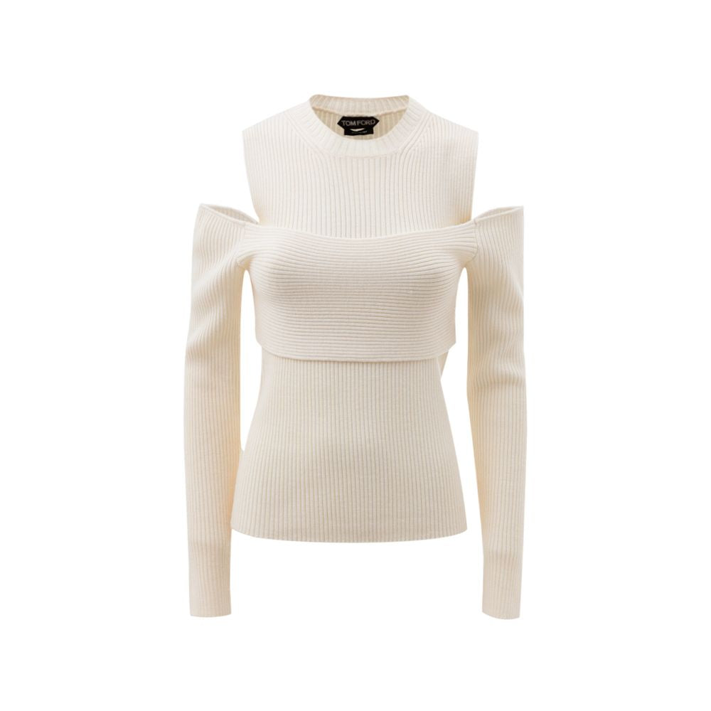Tom Ford White Wool T-Shirt