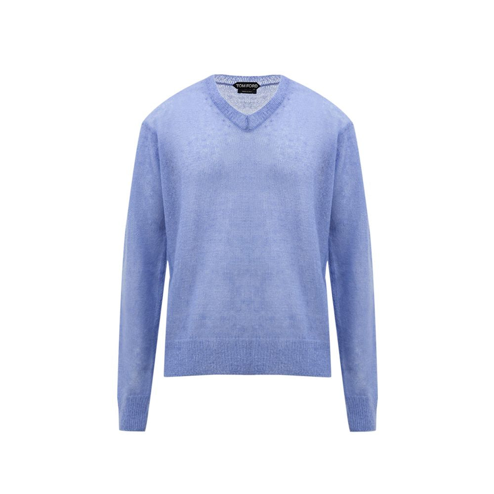 Tom Ford Purple Silk Sweater