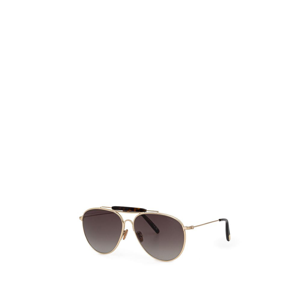 Tom Ford Gold Metal Sunglass