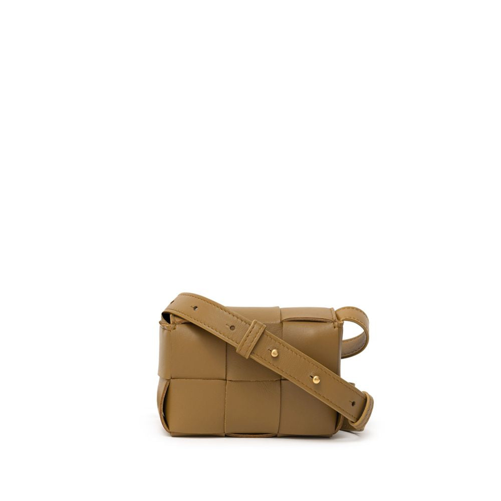 Bottega Veneta Brown Leather Shoulder Bag