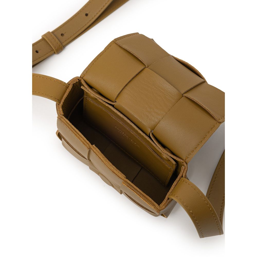 Bottega Veneta Brown Leather Shoulder Bag