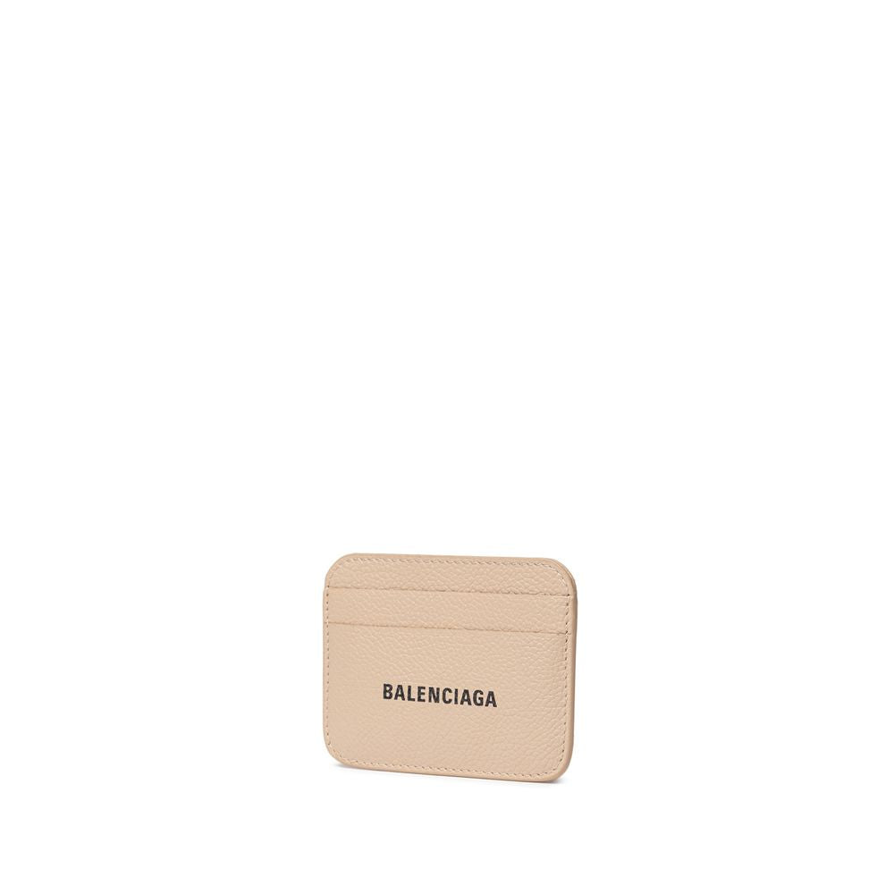 Balenciaga Beige Leather Cardholder