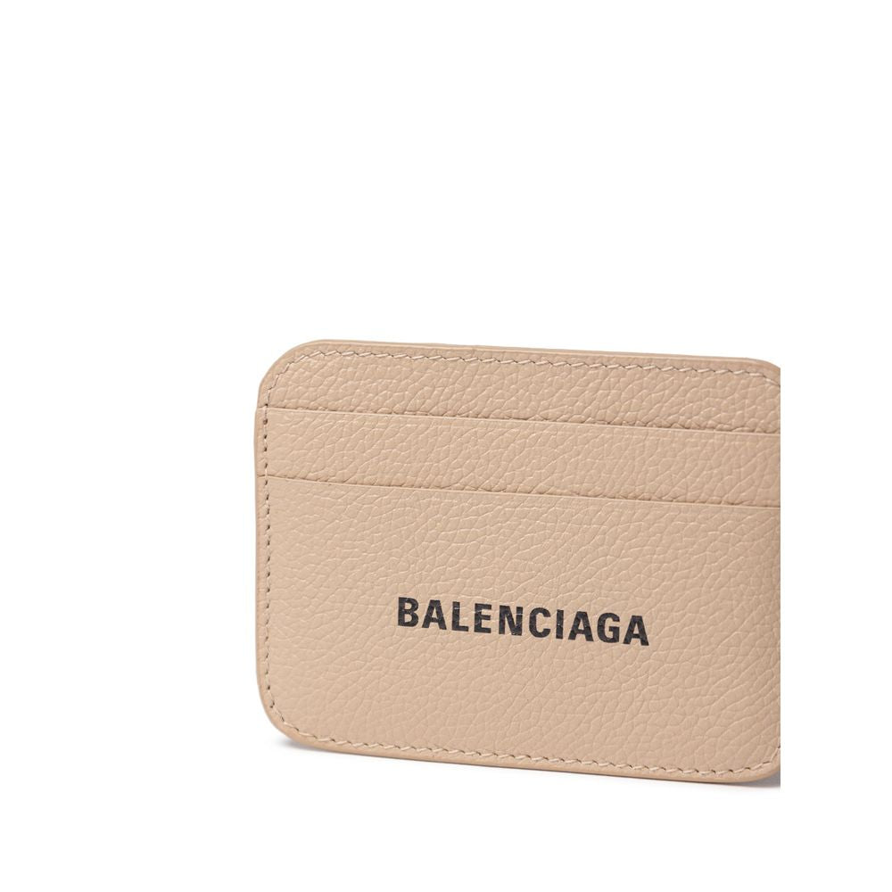 Balenciaga Beige Leather Cardholder