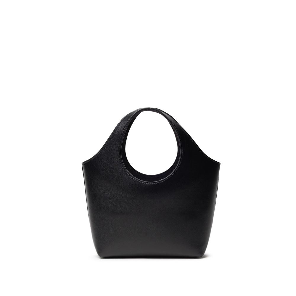 Balenciaga Black Leather Tote Bag