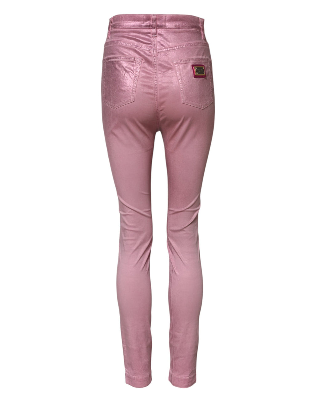 Dolce & Gabbana Pink GRACE High Waisted Skinny Denim Jeans