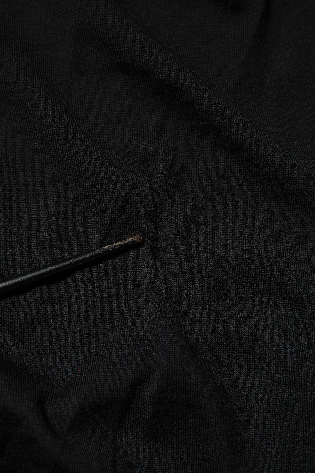 Dolce & Gabbana Black Cashmere V-Neck Long Sleeves T-shirt