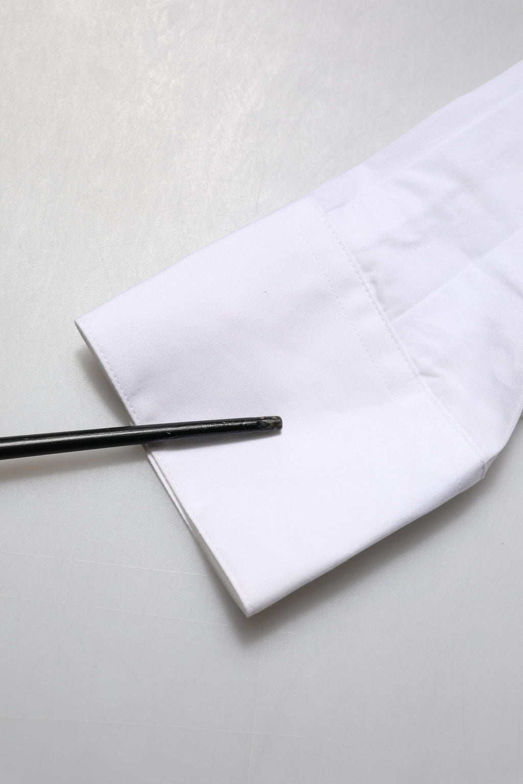 Dolce & Gabbana White Crystal Embellished Collared Shirt Top