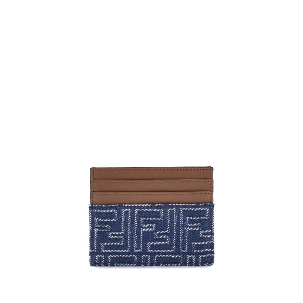 Fendi Denim Card Holder