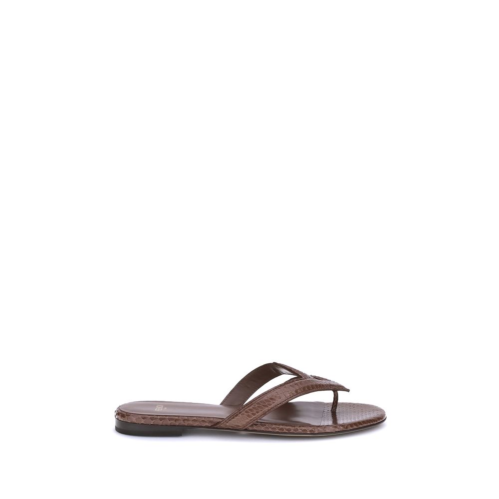 Fendi Infradito Ayers Sandals