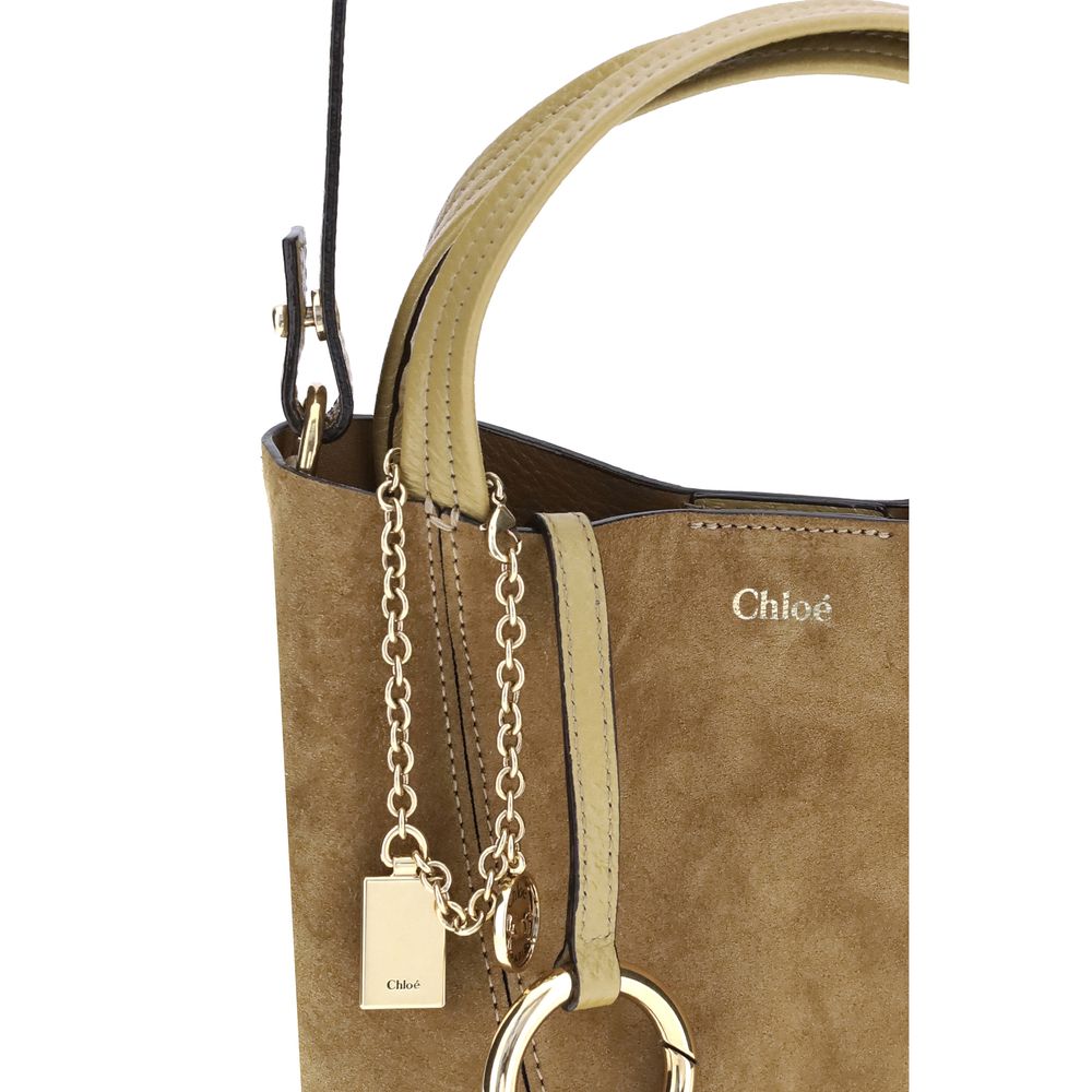 Chloé Suede Spin Handbag