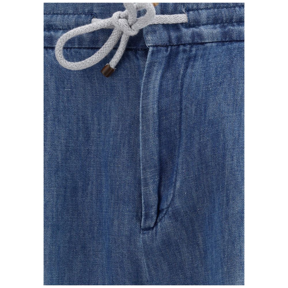 Brunello Cucinelli Jeans with drawstring waistband