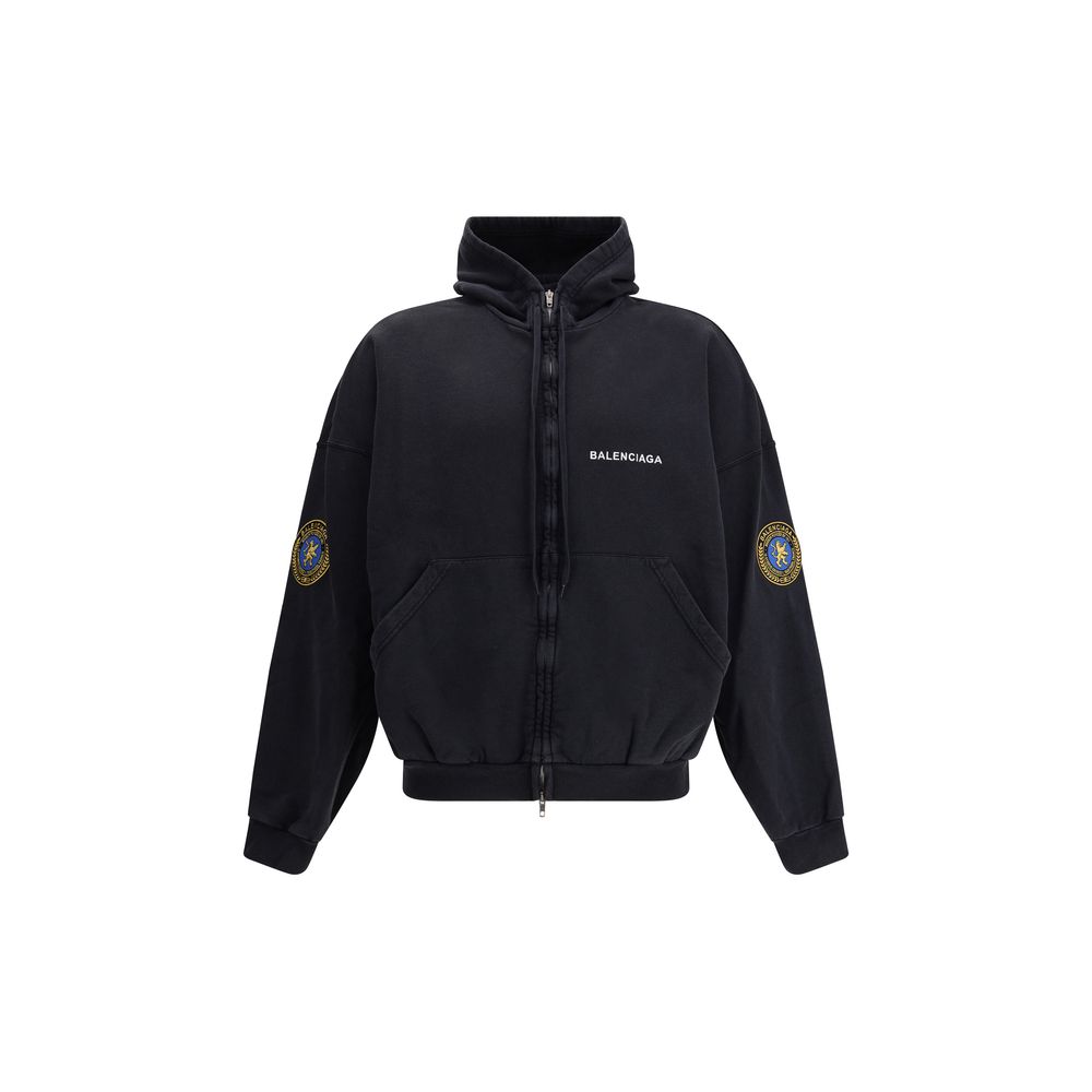 Balenciaga Logoed Hoodie